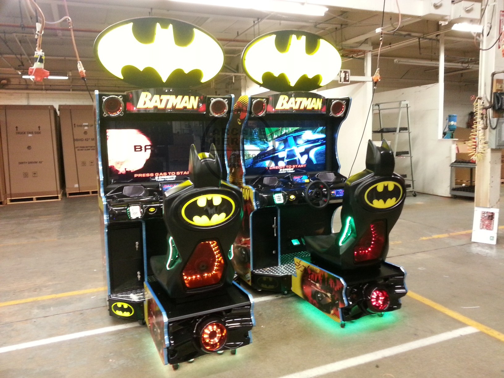 Batman forever arcade machine